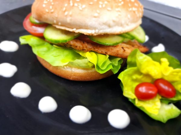 Bécsihúsos hamburger